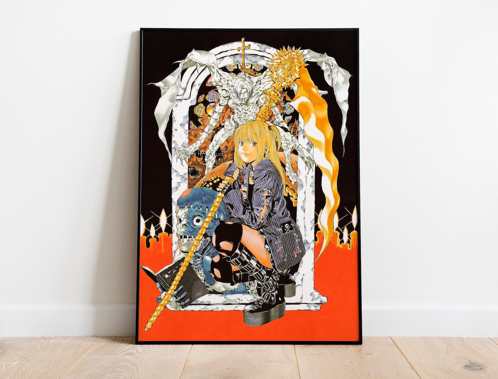 ★【未開封】DEATH NOTE キャンバスアート A デスノート展 キャンバスボードA&B おまけ付き - メルカリ